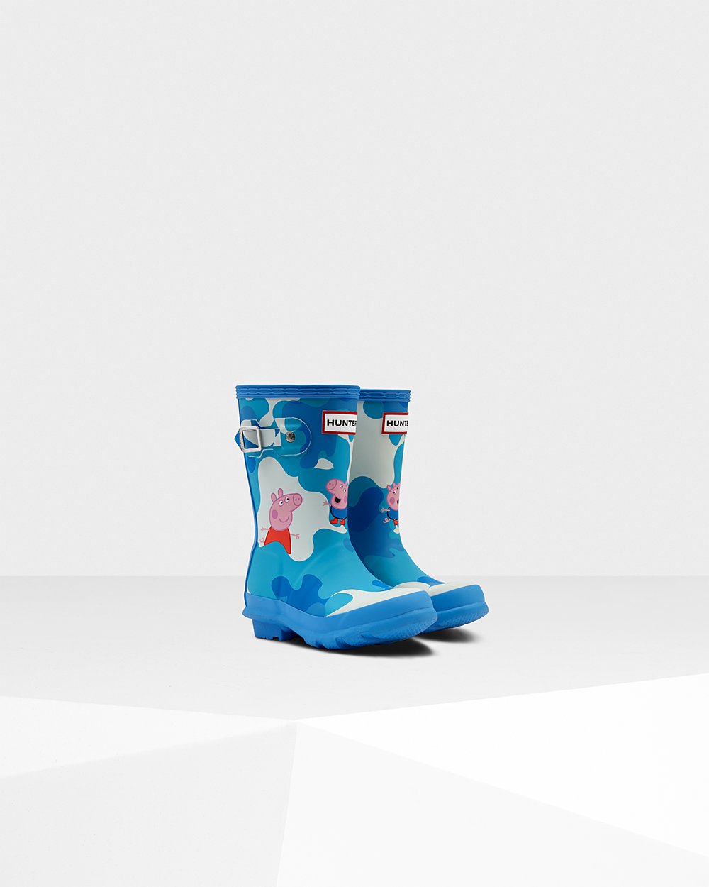 Kids Hunter Original Little Peppa Pig | Rain Boots Blue | NZ-71943-RZSH